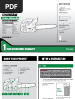 Download Ozito Chainsaw PCS 305 Manual ED5 Online by uberwolfe SN209503696 doc pdf