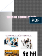 TRABAJO N. 3 TIPOS DE COMUNICACIÓN