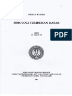 Diktat Kuliah Fisiologi Tumbuhan Dasar