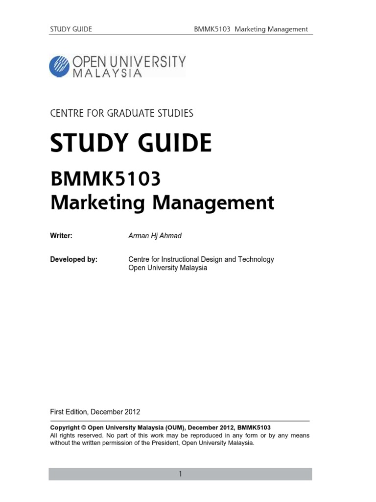 Marketing Management | PDF | Consumer Behaviour | Marketing