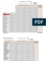 Daftar Kehadiran Bulanan siswa