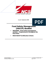 HACCP Booklet