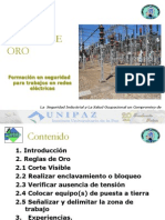 Reglas de Oro Trabajos Electricos