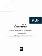 Paez Enrique Escribir Manual de Tecnicas Narrativas PDF