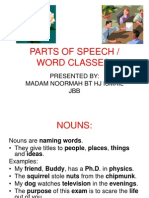 1 - Parts of Speech - Sem 1 Waj3102