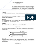 Fluid Mechanics Problems