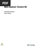 MSC. Nastran Aeroelastic Analysis User's Guide