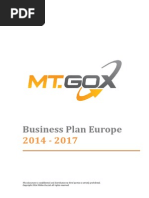 Business Plan MtGox 2014-2017