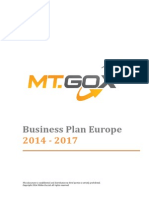 Business Plan MtGox 2014-2017