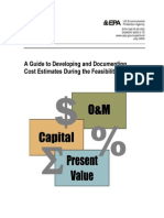 A Guide to Developing and Documenting Cost Estimates During Feasibility Study