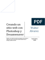 Download Aprende a crear un sitio web con Photoshop y Dreamweaver Aprende a disear paginas web con Photoshop y Dreamweaver by Walter Alvarez SN20953846 doc pdf