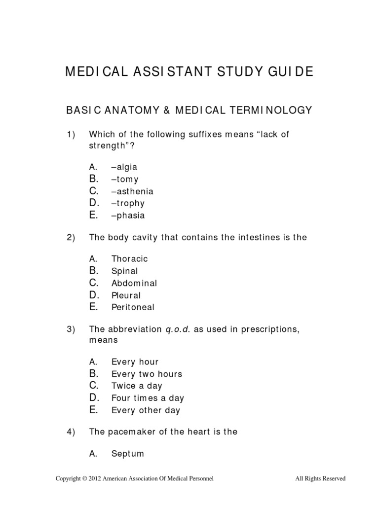 medical-assistant-study-guide-dose-biochemistry-clinical-medicine