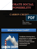 Carbon Credit Ppt