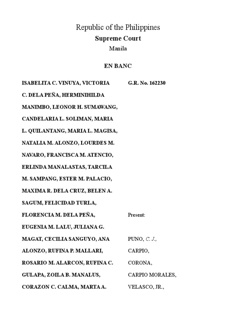 3 vinuya v romulo gr no 162230 download free pdf public law