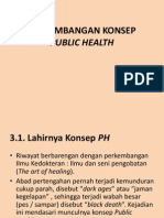 Bab III Perkembangan Konsep Public Health