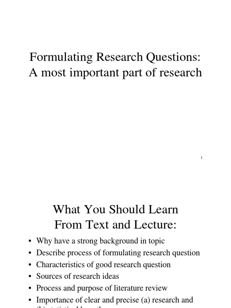 115 Fisk Research Questions 2003 | PDF | Hypothesis | Survey Methodology