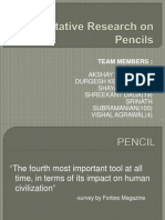 Quantitative Research on Pencil_New