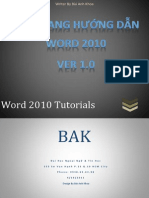 Word 2010 Tutorials