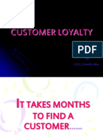 Customer Loyalty: by CH.S.S.Swetha Devi