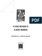 Santo Tomás de Aquino - Sermões sobre o Pai Nosso e a Oração Angelical