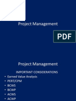 Project Management Parameters