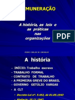 A REMUNERAÇÃO - História e Práticas.2012