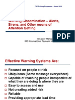 Effective Warning Systems