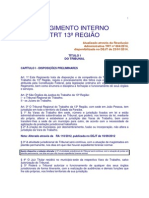 Regimento Interno