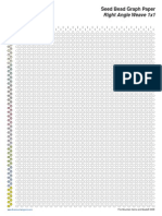 Seedbead Graph Rtangle1x1