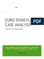 Euro Disneyland Case Study