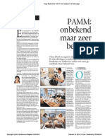 PAMM: Onbekend Maar Zeer Bemind