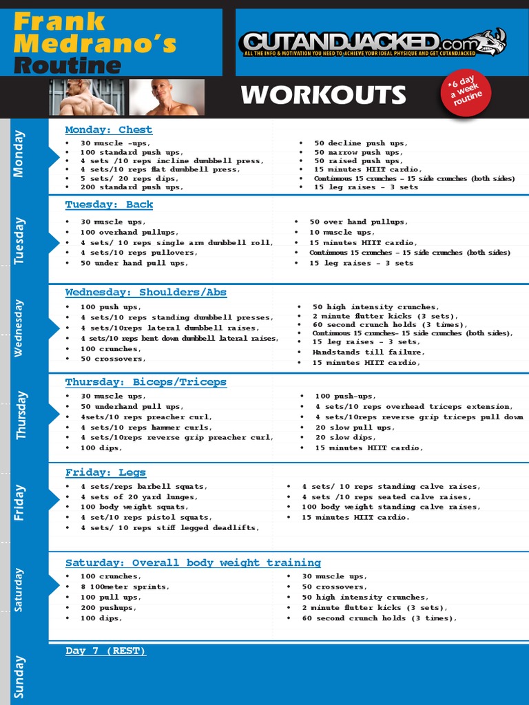 Workout Frank Medrano