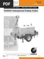 Download WDR505 Underground Cable Pulling Trailer by Comstar Supply SN20958822 doc pdf