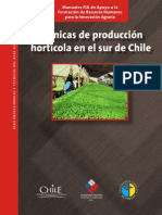 Tecnica de Produccion Horticola en El Sur de Chile PDF