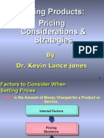 4.3. Pricing Products - Pricing Considerations & Strategies