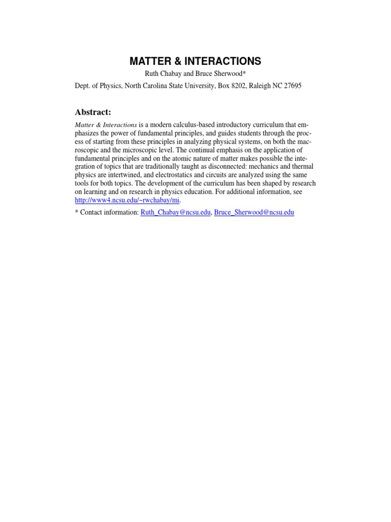 Modern Introductory Physics Curriculum | PDF | Atomic Nucleus | Physics