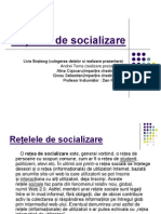 Chestionar Retele de Socializare