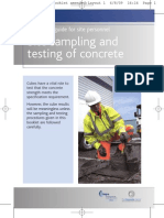 Guide to Sampling Concrete