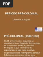 Periodo Pre Colonial