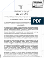 Decreto 3022 Del 27 de Diciembre de 2013