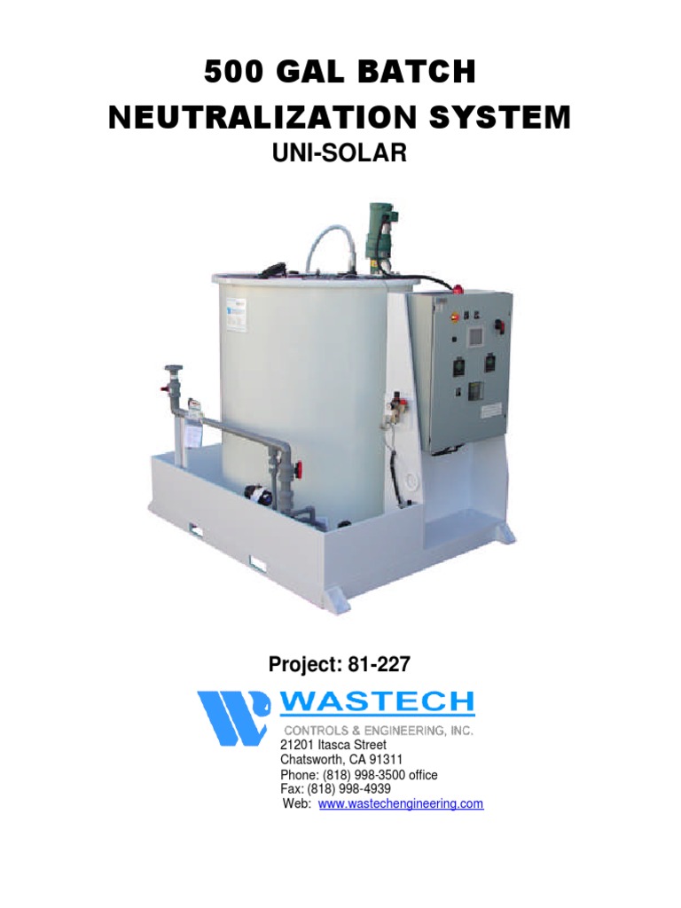 Wastech Manual | PDF | Business