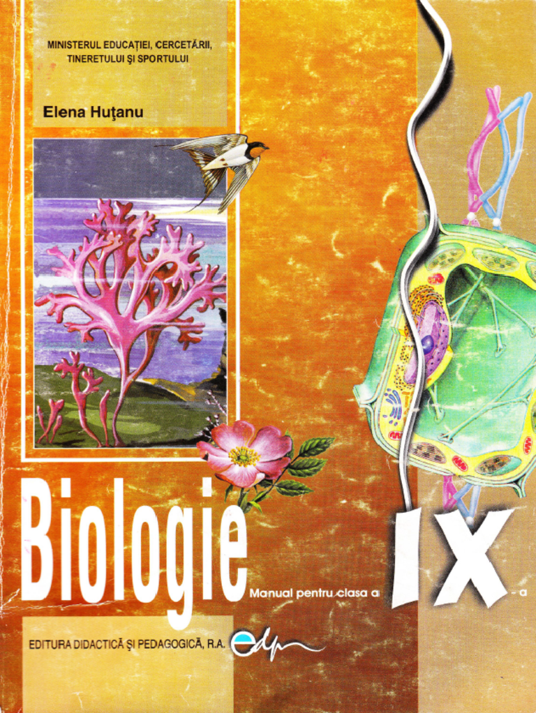 Manual Biologie Clasa XI Editura Didactica Si Pedagogica. | PDF
