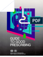 Guide To Good Prescribing