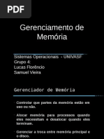 Gerenciamento de Memória