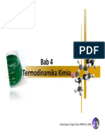 Bab 4 Termodinamika Kimia PDF