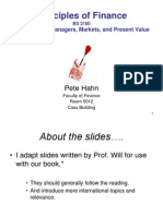 Principles of Finance: Pete Hahn