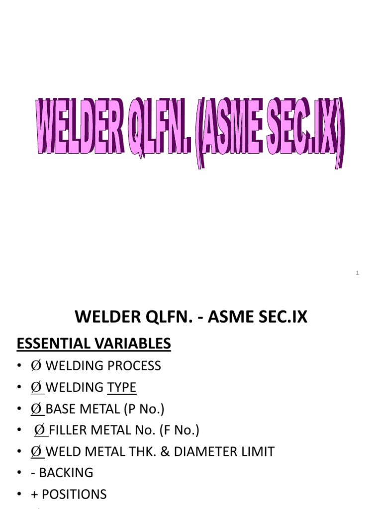 Welding Welding