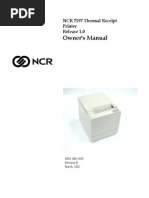 NCR 7197 Owners Manual PDF