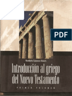 Casanova Roberts, H. - Introducción Al Griego Del NT (Prolegómenos) PDF