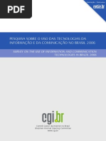 Pesquisa Sobre Uso Da Internet 2006